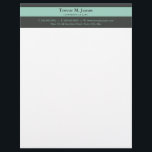 CORPORATE LETTERHEAD :: stately 2<br><div class="desc">Original illustration design copyright edgeplus*cre8tiv 2010 A bold, yet simple design with strong elements for your business to make the right lasting impression. Perfect for many professions looking for that visual creative edge over their competitors to stand out from the crowd! Personalized with your details this cleverly designed letterhead is...</div>