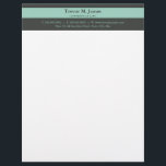 CORPORATE LETTERHEAD :: stately 2<br><div class="desc">Original illustration design copyright edgeplus*cre8tiv 2010 A bold, yet simple design with strong elements for your business to make the right lasting impression. Perfect for many professions looking for that visual creative edge over their competitors to stand out from the crowd! Personalized with your details this cleverly designed letterhead is...</div>