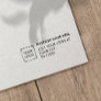 CORPORATE LOGO AND ADDRESS BUSINESS RUBBER STAMP