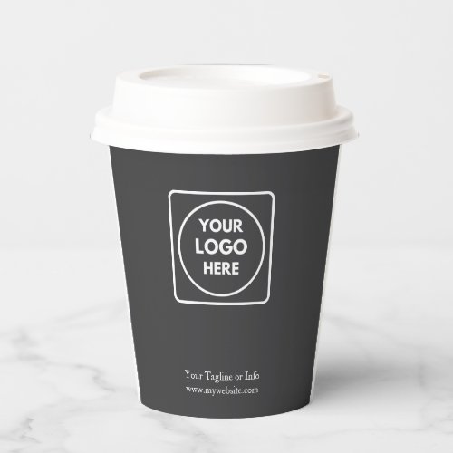 Corporate Logo Branding Professional Clean Paper  Cups