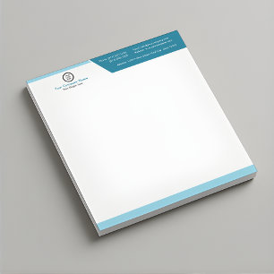 Corporate Logo Notepad Minimalist Business Pad
