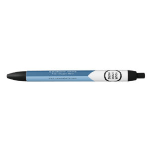 Corporate Logo Promotional Blue White Dual Tone  Pen
