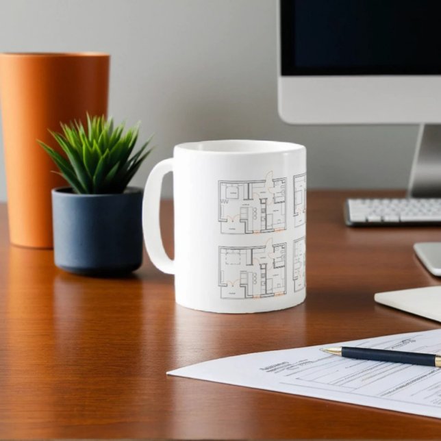 Corporate Mug with Blueprint (Creator Uploaded)