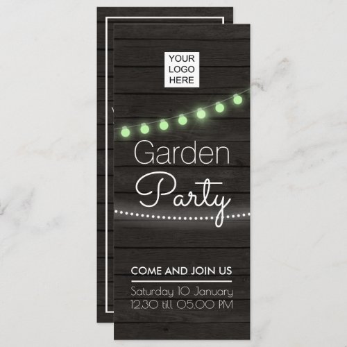 Corporate Office Garden Party invitation