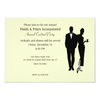 corporate cocktail party invitation