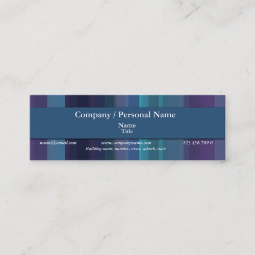 Corporate &amp; personal - trendy company branding business card template