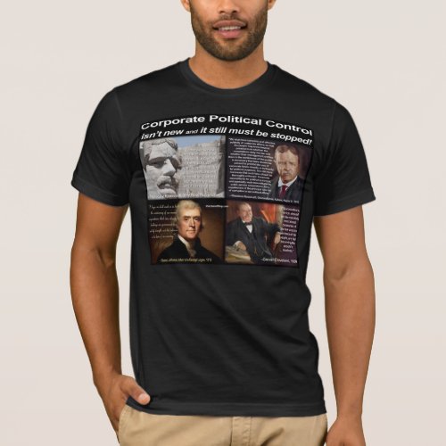 Corporate Political Control T_shirt