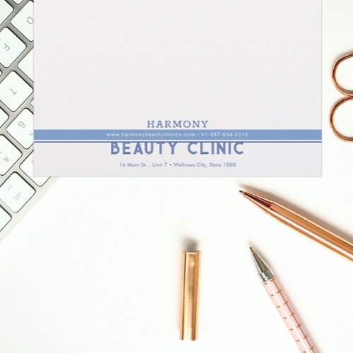 Corporate Professional Blue Stationery
