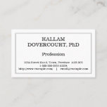 [ Thumbnail: Corporate Professional Profile Card ]