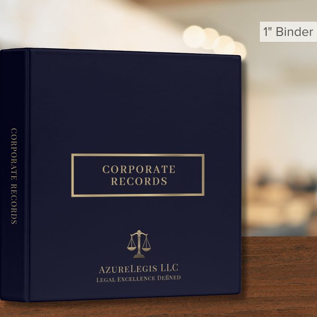 Corporate Records Binder for Attorneys (Creator Uploaded)