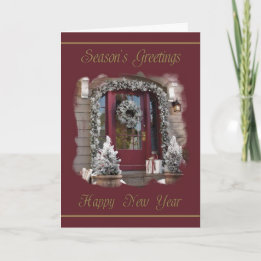 Corporate Season's Greetings & Happy New Year Card