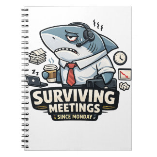 Corporate Shark Notebook | Surviving Meetings Sinc