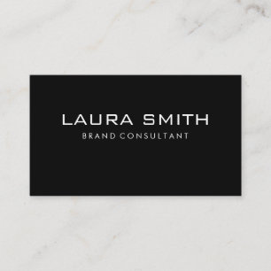 Corporate Simple Black / Gray Business Card