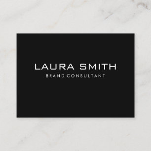 Corporate Simple Black / Gray Business Card