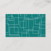 Corporate Squares Business Card (Back)
