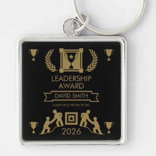 Corporate Staff Leadership Award Keychain