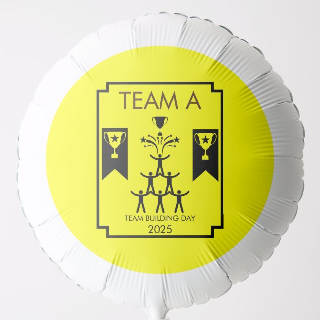 Corporate Staff Team Building Event Balloon (Front)