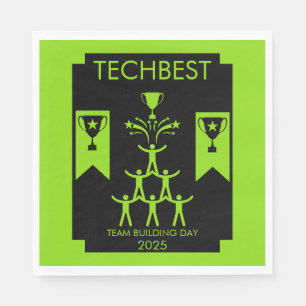 Corporate Staff Team Building Event Napkins