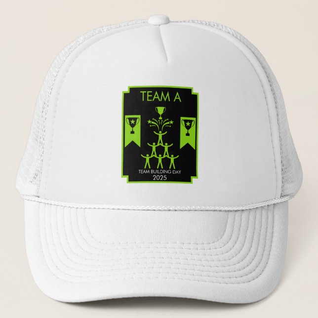 Corporate Staff Team Building Event Trucker Hat (Front)