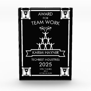 Corporate Staff Team Work Award