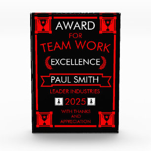 Corporate Staff Team Work Award