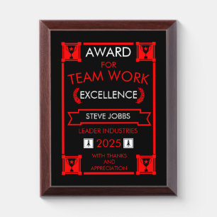 Corporate Staff Team Work Award