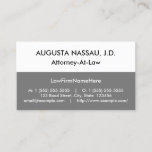 [ Thumbnail: Corporate Style Law Professional Business Card ]
