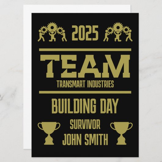 Corporate Team Building Day (Front/Back)