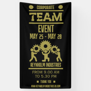 Corporate Team Building Day Banner