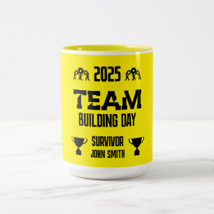 Corporate Team Building Day Two-Tone Coffee Mug
