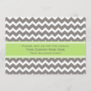 Corporate Team Building Event Invitation Grey