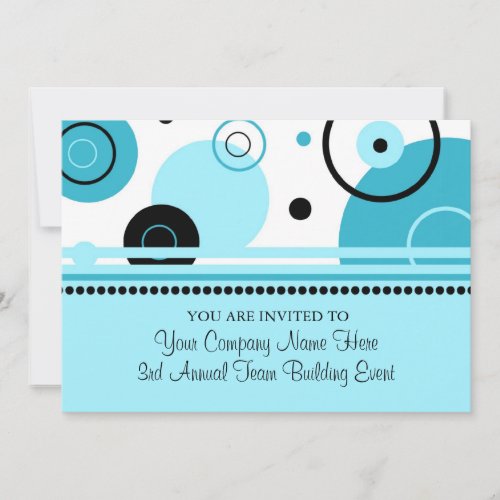 Corporate Team Building Event Invitations