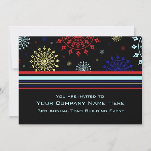 Corporate Team Building Event Invitations