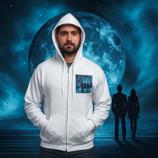 Corporate Team Silhouette Futuristic Business Hoodie (Creator Uploaded)