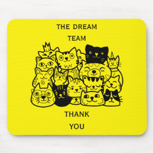 Corporate Team Thanks Mouse Pad