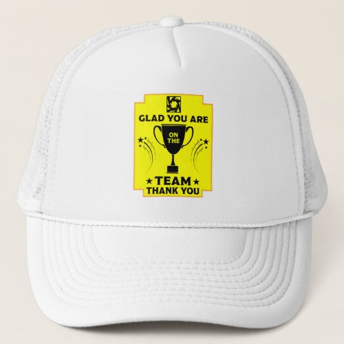 Corporate Team Thanks Trucker Hat