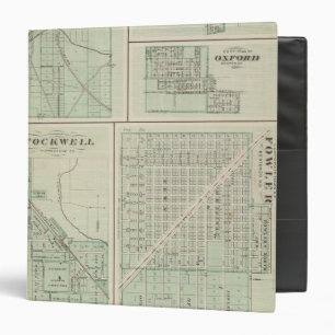 Corporate Town of Fowler, Benton Co 3 Ring Binder