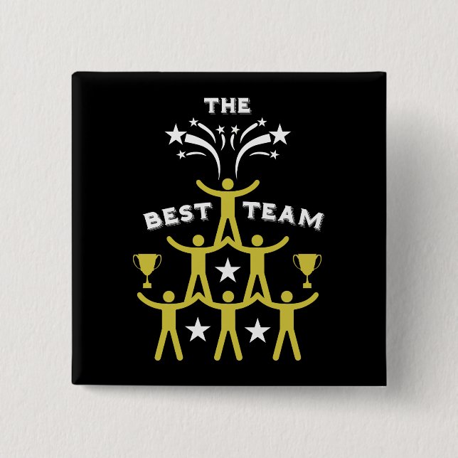 Corporate Work Team Gifts Button (Front)