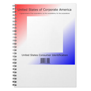 Corporations Taking Control by Kenneth Yoncich Notebook