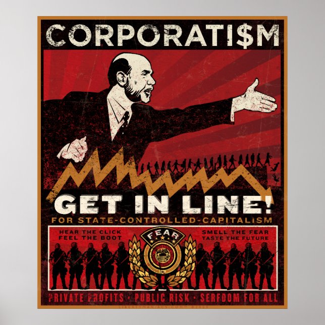 Corporatism Print (Front)