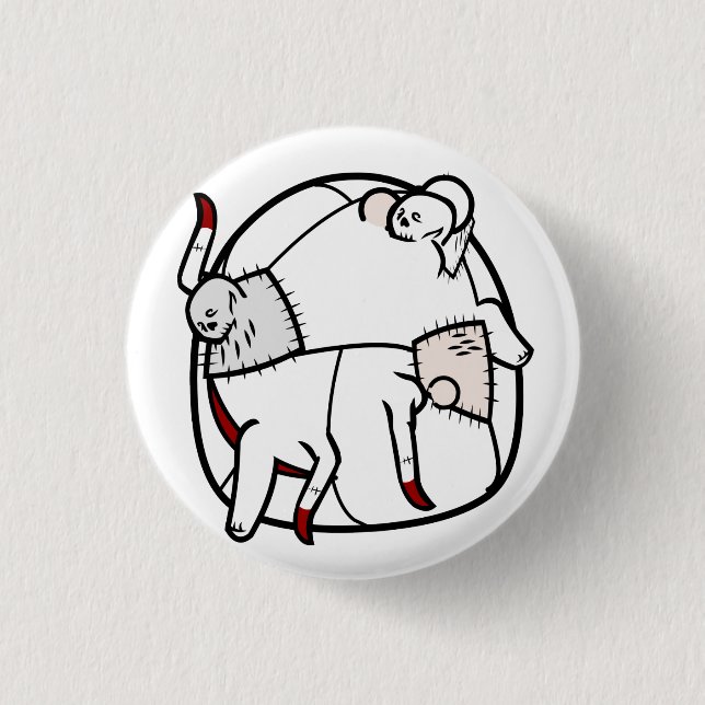 Corpse Craft Behemoth Button (Front)