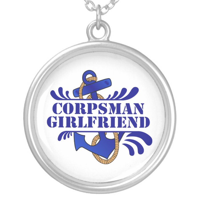 Corpsman Girlfriend, Anchors Away Pendants