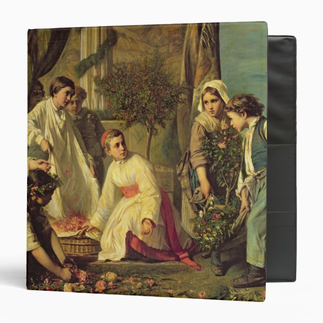 Corpus Christi, 1855 Binder (Front/Inside)