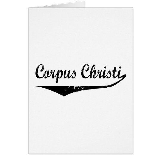 Corpus Christi Card