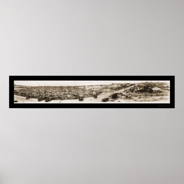 Corpus Christi Storm Photo 1919 Poster (Front)