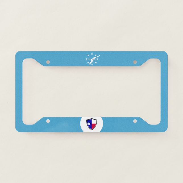 Corpus Christi (Texas) city flag  License Plate Frame (Front)