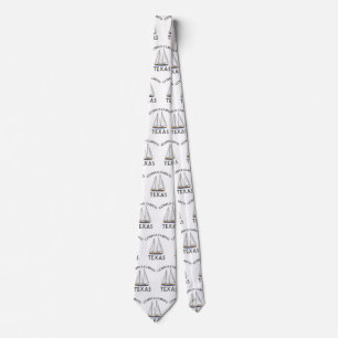 Corpus Christi Texas Sailing Neck Tie