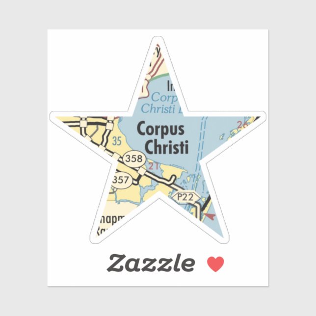 Corpus Christi Texas Sticker (Sheet)