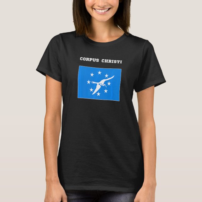 Corpus Christi  USA Travel Texas Flag American T-Shirt (Front)