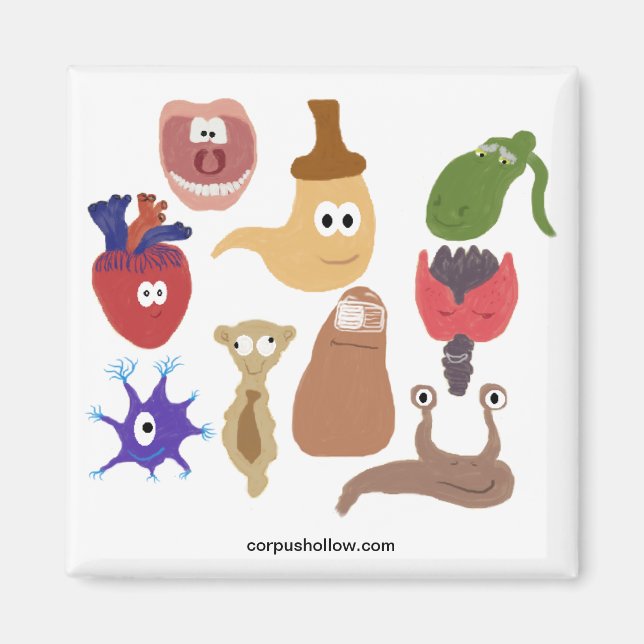 Corpus Hollow's Busy Crew Magnet (Front)